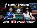 Tomoka MIYAZAKI (JPN) vs Karupathevan LETSHANAA (MAS) | German Open 2026 Badminton