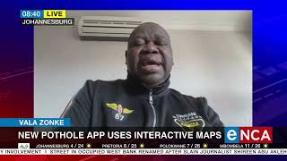 New pothole app uses interactive maps