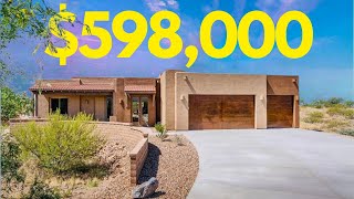 Inside this BRAND NEW $598,000 home with about an Acre lot & Mountain Views[Dell Mar Homes Vail, AZ]