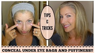 Look Younger! How to Conceal Under Eye Bags and Discoloration for Mature Skin