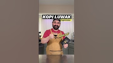 $100/Lb Cat Poop Coffee (Kopi Luwak Espresso)