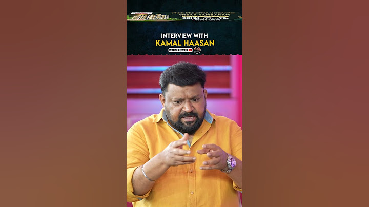 எல்லாராலும் எல்லாவாகவும் ஆகி விட முடியாது | Kamal Haasan | Gobinath #shorts
