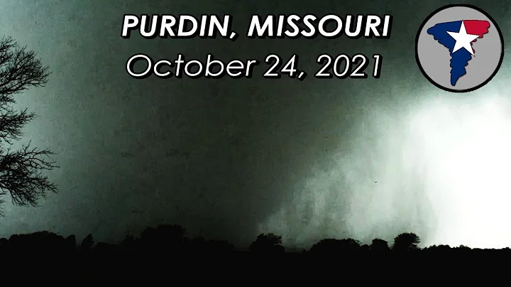 October 24, 2021  SCARY Tornado in Purdin, Missouri [4K]