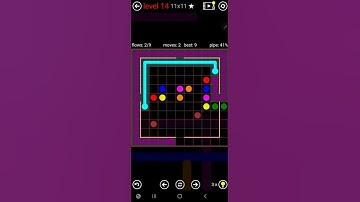 How To Solve Flow Free Jumbo Courtyard Pack Level 14 11x11 Board Walk Through Solution Walkthrough