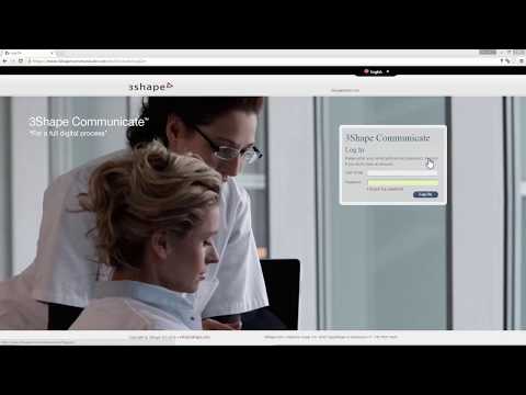 3Shape Ortho System - 3Shape Communicate Connection Workflow