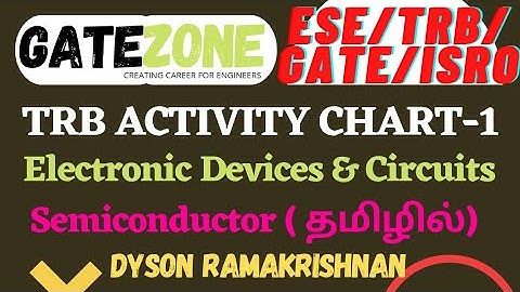 TRB| ECE| ELECTRONIC DEVICES & CIRCUITS| SEMICONDUCTOR|ACTIVITY-1