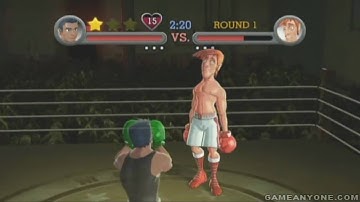 Punch-Out!! Wii Walkthrough - Minor Circuit - Glass Joe [HD]