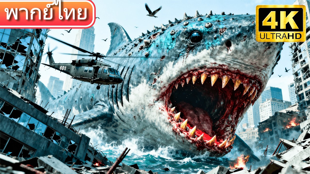 【🎦พากย์ไทย】ฉลามยักษ์กลายพันธุ์บุกเมือง! 🦈🔥