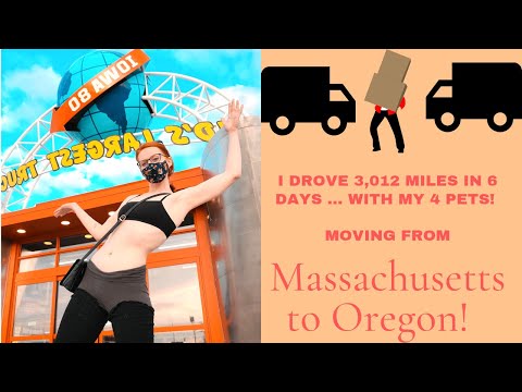 Moving From Massachusetts to Oregon! Moving Updates + OOTD / Clothing Haul!