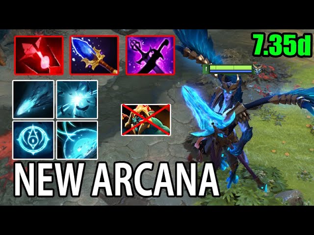 NEW ARCANA Skywrath Mage - The Devotions of Dragonus - INSANE DAMAGE  vs Huskar MID 7.35b Dota 2 class=