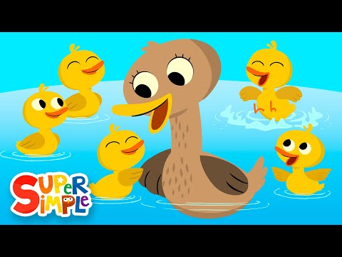 Five little ducks мультфильм