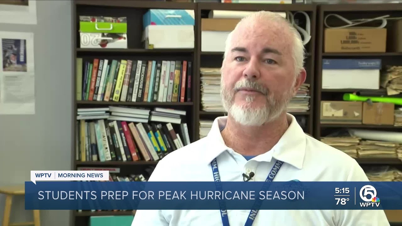 Students prep for peak hurricane season