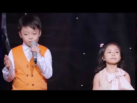 Kid duo shock audience with their rendition of &rsquo;You Raise Me Up&rsquo;