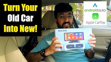Seicane Dash Cam Review | Dual Camera, Android Auto & Apple CarPlay | Unboxing
