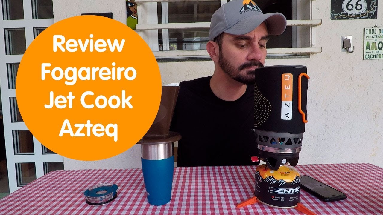 Review Fogareiro Jet Cook da Azteq, melhor custo benefício - YouTube