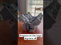 Lego v8 motor progress.         #engine #legoengine #cool #v8 #mechanic #interesting