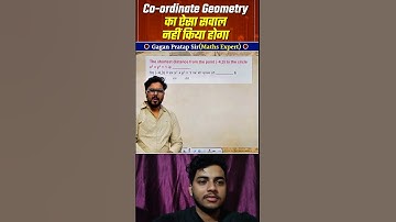 Gagan sir co-ordinate geometry का ये सवाल आपने कभी देखा नहीं होगा 😱#ssccgl2025 #geometry #gagansir