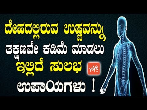 ದೇಹದಲ್ಲಿರುವ ಉಷ್ಣವನ್ನು ತಕ್ಷಣವೇ ಕಡಿಮೆ ಮಾಡಲು ಇಲ್ಲಿದೆ ಸುಲಭ ಉಪಾಯಗಳು ! | Body Heat Control Tips in Kannada