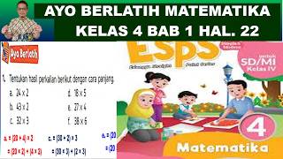 Pembahasan Soal Ayo Berlatih Matematika Kelas 4 Bab 1 Halaman 22