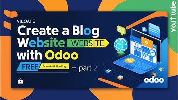 How to create a Blogging website with @Odoo | With free domain | Program master #domain #free #odoo