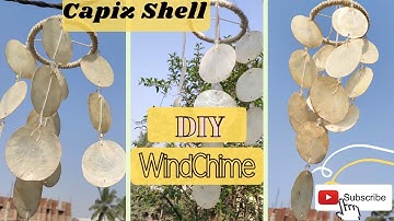 DIY Wind chime |How to make windchime |Capiz Shell | Christmas Decor Ideas |Pearl Shell | Wind Chime