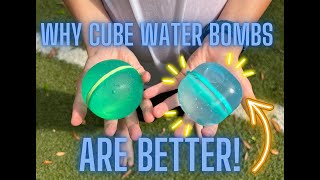 Magnetic water bombs review! Ditch the onetimeuse water balloons!Best summer toy!No more clean up!