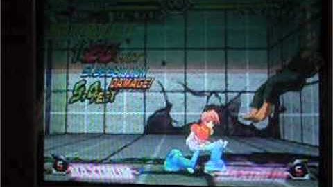 TvC UAS Megaman Volnutt Combo Video