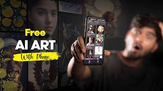 How to make AI Art for FREE With your Phone - NSB Pictures