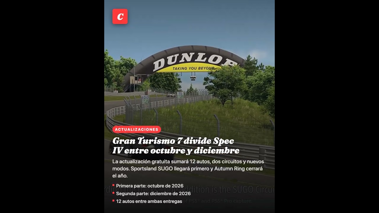 Gran Turismo 7 divide Spec IV entre octubre y diciembre