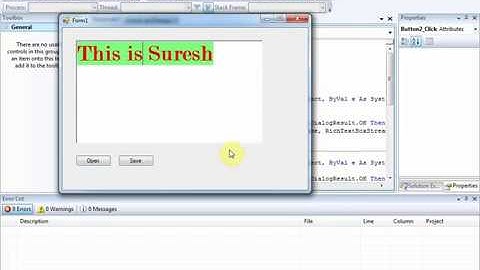 openfiledialog and savefiledialog using vb.net | itechsoftwareacademy