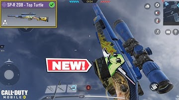 NEW! SP-R 208- Top Turtle Gameplay in Cod Mobile