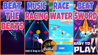 BeatTheBeats/BadGuy VS MusicRacing/AiSeEuTePego VS RaceWater/Summertime VS BeatSword/Lemon EDMRush!! screenshot 4