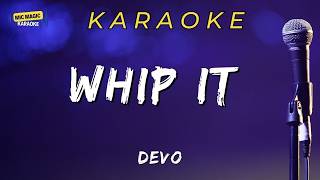 🎤✨WHIP IT - DEVO🎤✨ (HD KARAOKE VERSION)