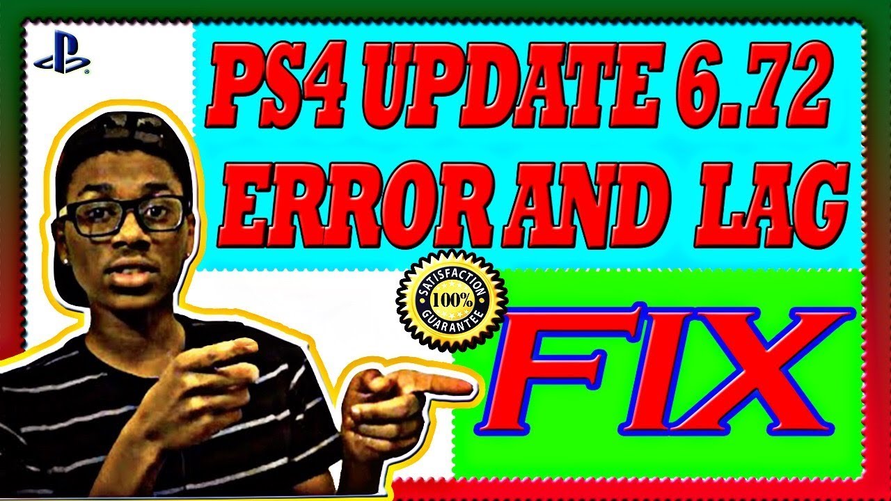 forstyrrelse ressource rødme PS4 Update 6.72: How to Fix ERROR Code SU-30625-6 & LAG on PS4 Update 6.72  (2019) - YouTube