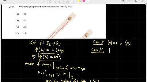 IIT JAM Mathematics PYQ(2023) Qno27 | Group Theory | CSIR-NET/GATE/SET #iitjammaths #algebra 