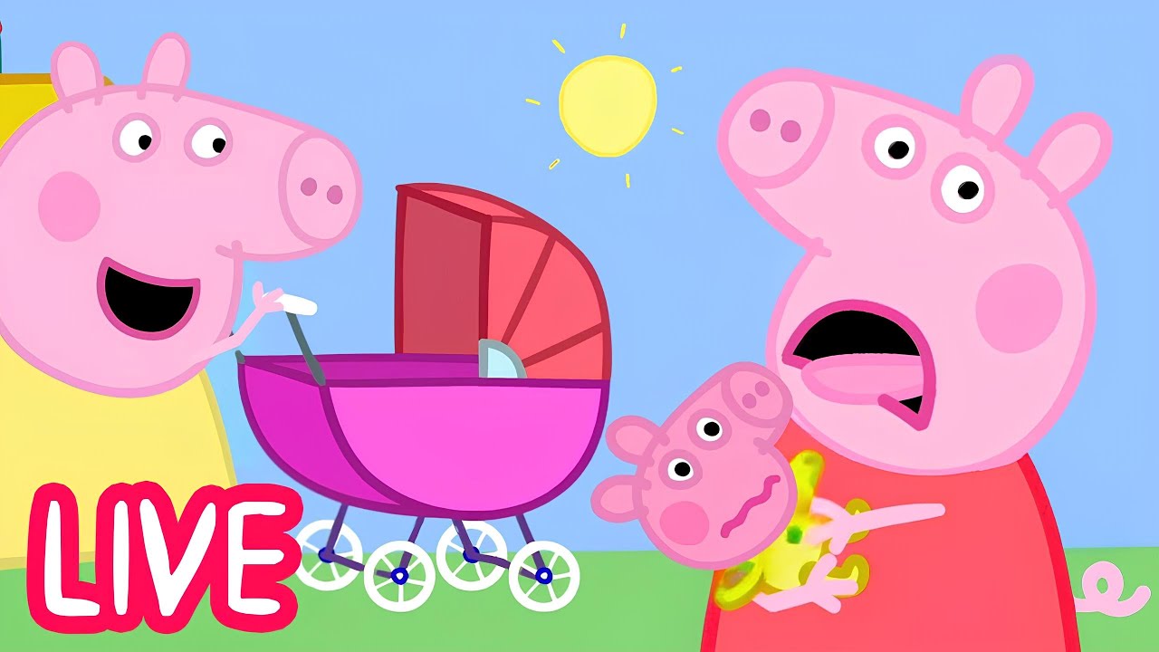 Peppa Pig 🐷 Peppa joue avec Bébé Cochon ! 🍼 Dessins animés en français