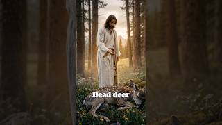 Jesus Brings a Dead Animal Back to Life! ✨ #jesuschrist #christianshorts #jesus #jesuslovesyou