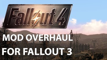 Fallout 3 – Fallout 4 Graphics Mod Overhaul vs. Vanilla Comparison [60fps][FullHD]