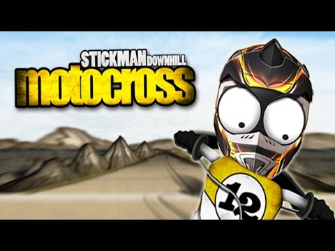 Stickman Downhill - Motocross Android Gameplay