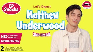 MATTHEW UNDERWOOD'S 2nd Email To Fan LEAKED by Alexa Nikolas 10,375 views 5 months ago 21 minutes