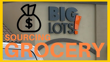 Sourcing Groceries at Big Lots! To Resell on Amazon FBA