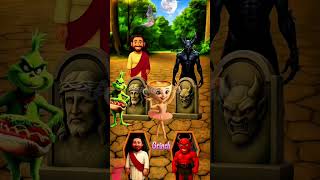who will live Jesus or devil #zarooratrishta #sanjubaba #shorts