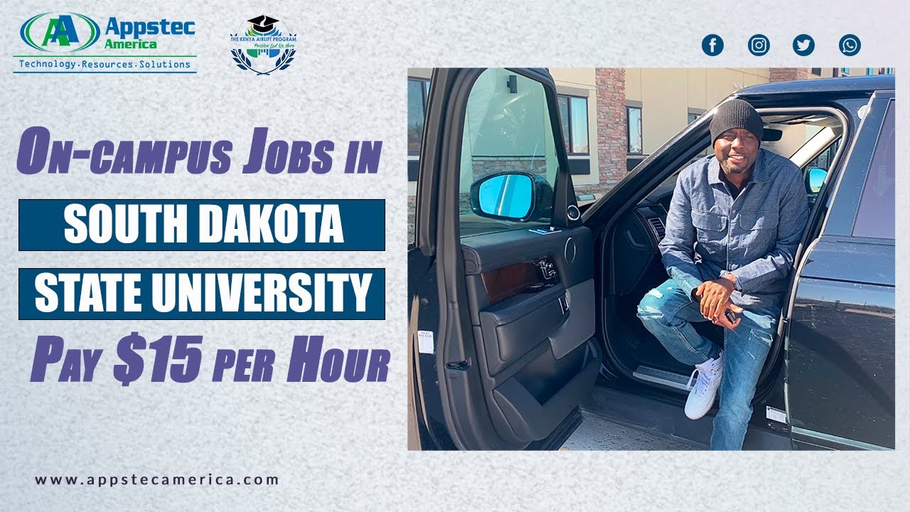 Ep119_On campus Jobs in South Dakota State University Pay 15 per Hour