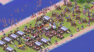 Red Alert 2 Micromanage your units in combat to optimize their effectiveness (3 Vs 1) Brutal AI