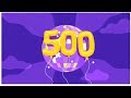 500 подписчиков