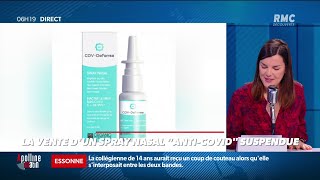 Pourquoi la vente du spray nasal 