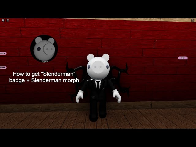 How to get SLENDERMAN BADGE + SLENDERMAN MORPH/SKIN in SLENDYTUBBIES RP!  - Roblox 