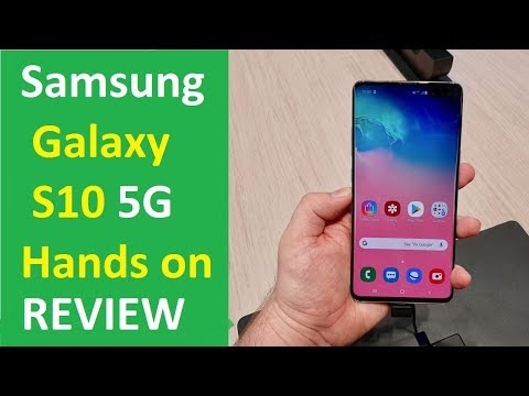 Samsung Galaxy S10 5G Hands on Review - From Samsung Store Korea