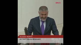 Eski Hazine Ve Maliye Bakanı Nureddin Nebati Tbmmde Yemin Etti