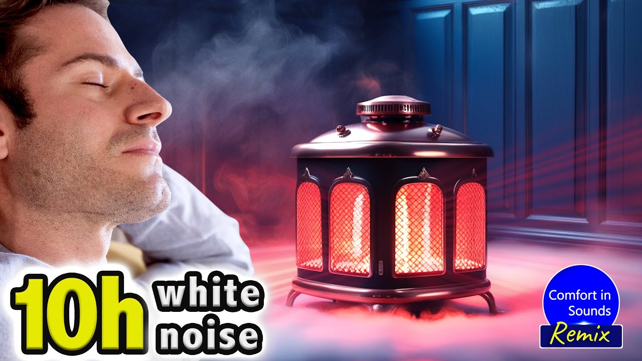 10 hours of Gas Heater Noise to Sleep or Study White Noise, NO ADS
